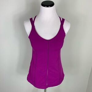 Lululemon purple tank sz 6